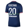 Maillot de Supporter Paris Saint-Germain Layvin Kurzawa 20 Domicile 2021-22 Pour Homme